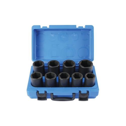 Laser Tools Deep Impact Socket Set 3/4""D 9pc 6409