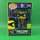 Funko Pop! DC Universe - Harley Quinn 376 Blacklight Summer Convention Ex A169