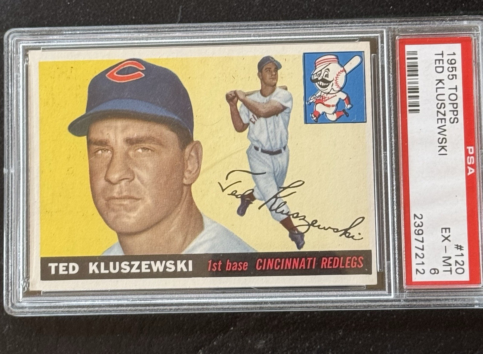 1955 Topps - Ted Kluszewski #120 PSA 6