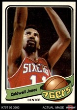 1979 Topps #33 Caldwell Jones 76ers Albany St 4 - VG/EX