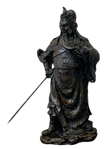 Guan Yu Gong Figure Deity Di General Kwan Chinese Warrior Statue War Wealth 14" - Picture 7 of 24