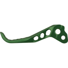 Green Alloy SR Brake Lever Blade Kit - CNC Milled, Impact-Resistant, Easy