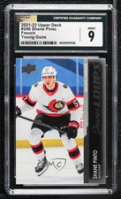 2021-22 Upper Deck Series 1 Young Guns French Shane Pinto #246 CGC 9 Mint 0d5s