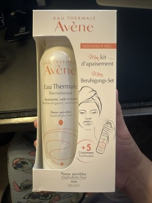 Avène Thermalwasser Spray +5 Tuchmasken Set, 150 ml - NEU