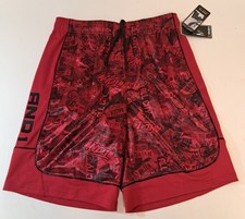 And1 Mens Shorts Basketball Gym Core 11" Inseam S M L 2XL 3XL Black RED New