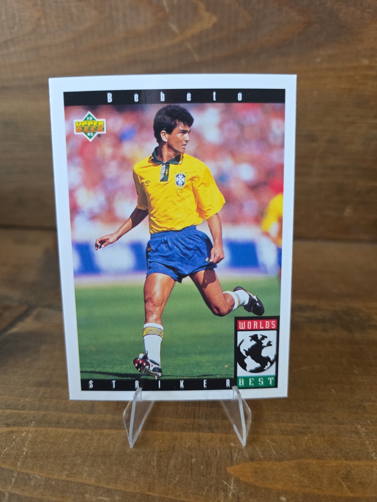 1993 Upper Deck World Cup 94 Preview English/Spanish - World's Best Bebeto #104