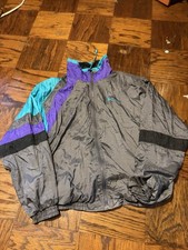 Vintage Givenchy Activewear Colorblock Windbreaker Jacket Mens M 90s Nylon