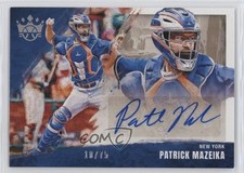 2022 Diamond Kings DK Signatures Holo Silver 10/75 Patrick Mazeika Auto 12ec