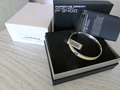 PORSCHE DESIGN P`3400 Jewellery Armreif Edelstahl ICON PD Bracelet Armband 19 cm