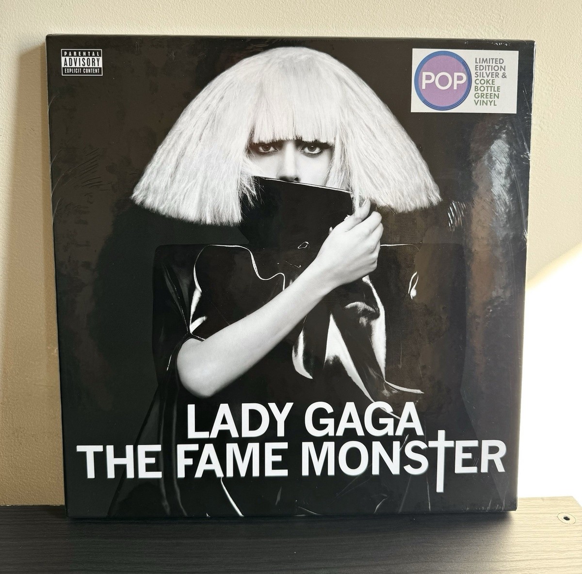 LADY GAGA The Fame Monster Silver & Coke Bottle Clear Colored