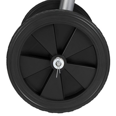 Steel Hose Reel Cart 175ft 5/8 in Powder-Coated Wheels
