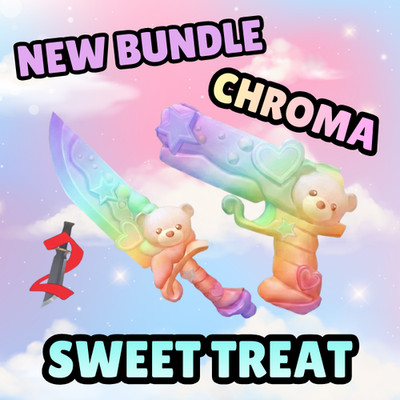 (CHROMA) MM2 BUNDLE | C. SWEET & TREAT | CHEAP | MURDER MYSTERY 2 GODLY SET 