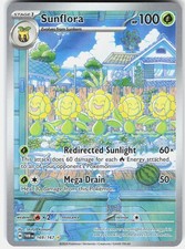 Pokemon Sunflora 169/167 Illustration Rare Twilight Masquerade Pokemon Holo NM on eBay