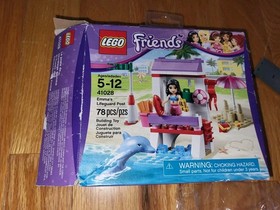 LEGO Friends 41028 Emma's Lifeguard Post Worn, Open Box Sealed Bags 