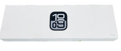 Apple Watch Series 10 42mm GPS Cell Silver Case Denim Sport Band S/M MWX33LW/A