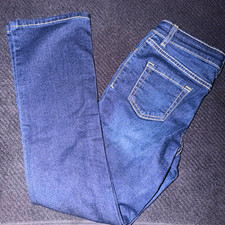Cat  Jack Girls Bootcut Super Stretch Dark Wash Blue Denim Jeans Pockets Sz 10