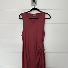 Gap Women’s Large Side Tie Maxi Stretchy Dress