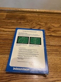 Intellivision Lot Of 4 Sports Games NBA BASKETBALL, NFL FOOTBALL, MLB + Soccer
