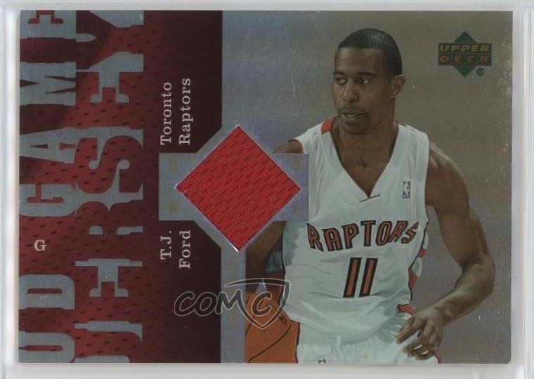 2006-07 UD Reserve UD Game Jersey TJ Ford #UD-TF n1u