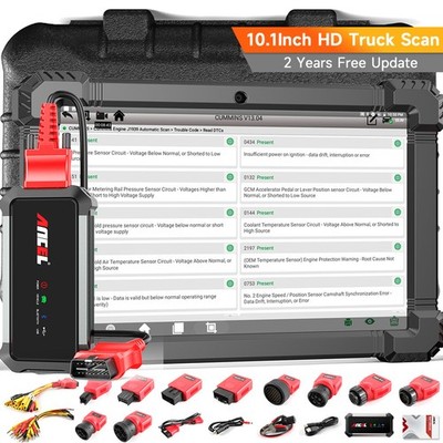 ANCEL X7 HD Diesel Heavy Duty Truck Diagnostic OBD2 Scanner All System DPF Regen
