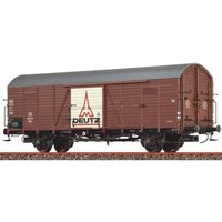 Brawa 50487 Gedeckter GüTerwagen Glr 23 Db, Ep. Iii, Deutz H0 + Neu