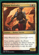Kargan Warleader - Zendikar Rising ZNR #224 - Magic: The Gathering MTG Card