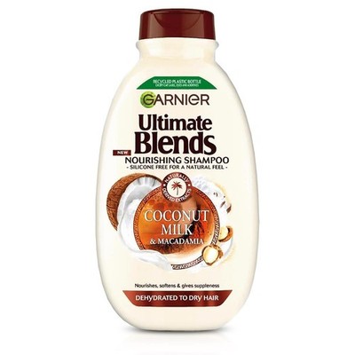 Garnier Ultimate Blends Coconut Milk & Macadamia Shampoo 400ml