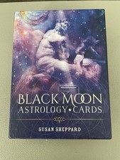 LOT DE 52 CARTES ASTROLOGIE LUNE NOIRE SUSAN SHEPPARD PLUS LIVRE UTILISÉ LK NEUF AVEC ÉTIQUETTE