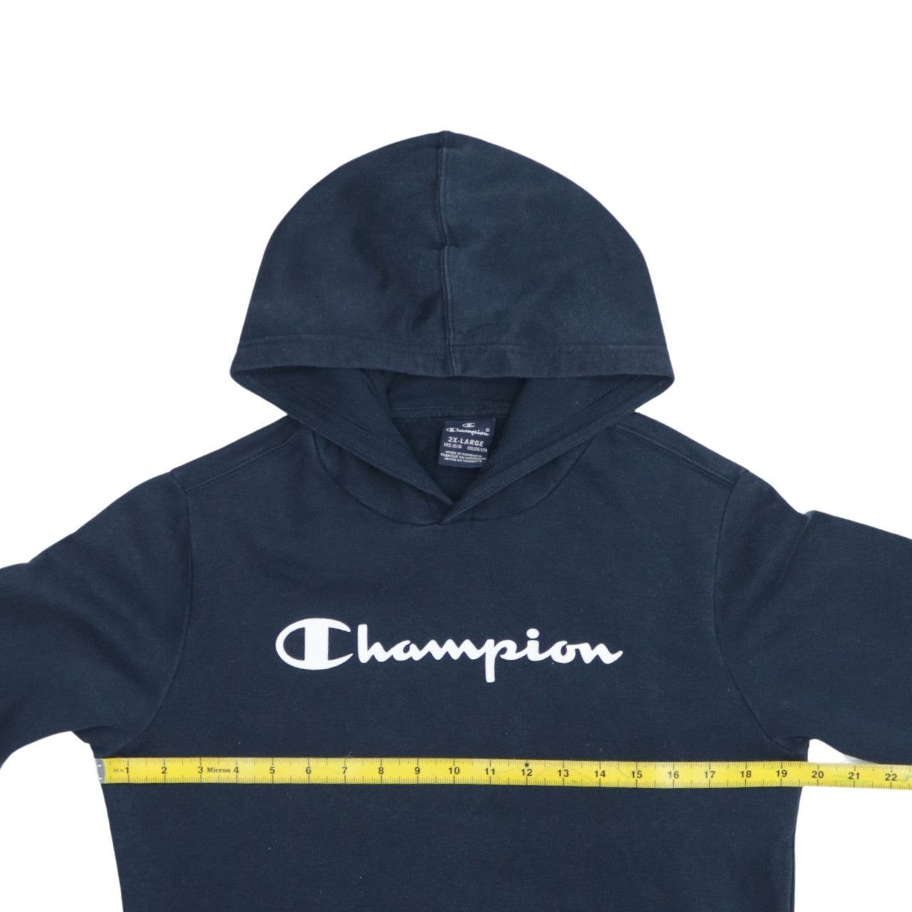 Champion Blue Hoodie Womens 2Xl image 5