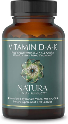 Vitamin D-A-K Supplement - Supports Healthy Bone, Heart and Vision Function, ...
