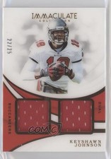 2019 Panini Immaculate Dual Jerseys 22/25 Keyshawn Johnson #IDJ-27 0c3