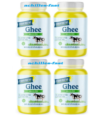 4 Pack - Carrington Farms Ghee 54 oz. | Pure, High-Quality Clarified Butter