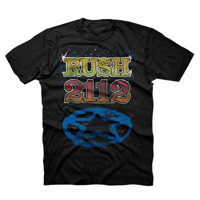 Vintage Rush Band 2112 Solstice Tour 1976 Limited Edition T-shirt Allsize