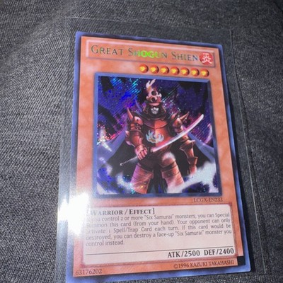 Yu-Gi-Oh! Great Shogun Shien 1st Edition LCGX-EN233 Ultimate Rare UTR Near Mint