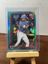 DAYLEN LILE 2025 TOPPS CHROME UPDATE ROOKIE TEAL REFRACTOR RC /299 Q4856