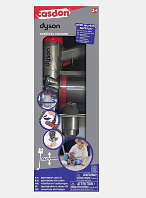 Casdon Dyson Cordless Toy Vacuum with Working Suction, Ages 3-5, 2019