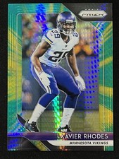 2018 Panini Prizm Xavier Rhodes Prizm Hyper #/275 Minnesota Vikings #77
