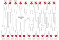 Ks-Tools 811.3024-97 Leere Schaumstoffeinlage Zu 811.3024