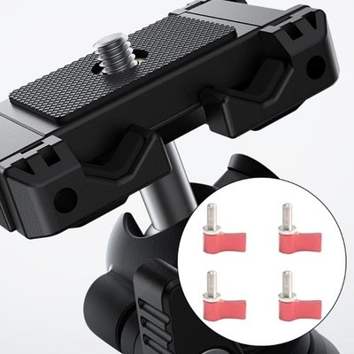 Compact 7 Shaped L Type Aluminum Handle Screw Camera Tripods Lightweight Design