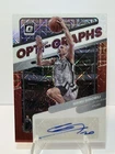2021-22 Optic Manu Ginobili Opti-Graphs Red Mojo Auto CLEAN