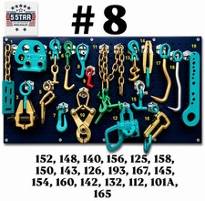 Set8 -19 Piece Auto Body Frame Machine Heavy Duty Clamps Tools Set8 -19 Piece Auto Body Frame Machine Heavy Duty Clamps Tools
