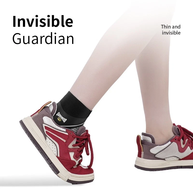 2 Pcs Adjustable Ankle Brace Compression Sleeve Support Fasciitis Pain Relief US - Image 4 of 4