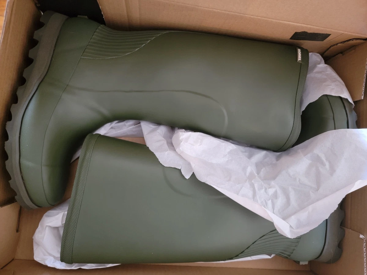 サンローラン -デストロイスキニーデニム- Green High (3-3.9 in) Heel Height Knee High Boots for Women for