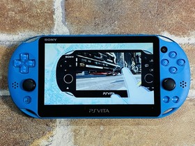 PS Vita PCH-2000 ZA23 Aqua Blue SONY PlayStation Japan 16GB Charger Ex DDP