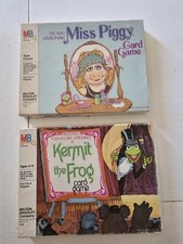 Kermit The Frog and Miss Piggy Card Game Vintage 1980 Complete In Box