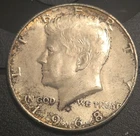 1968 D Kennedy Half Dollar Coin circulated