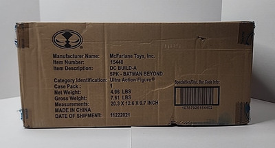 McFarlane DC Multiverse Batman Beyond 5-Pack Box Set - Brand New in Shipper Box