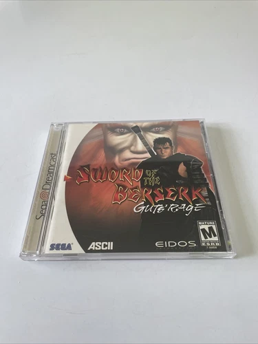 Sword of the Berserk: Guts' Rage (Sega Dreamcast, 2000) Tested Clean Disc