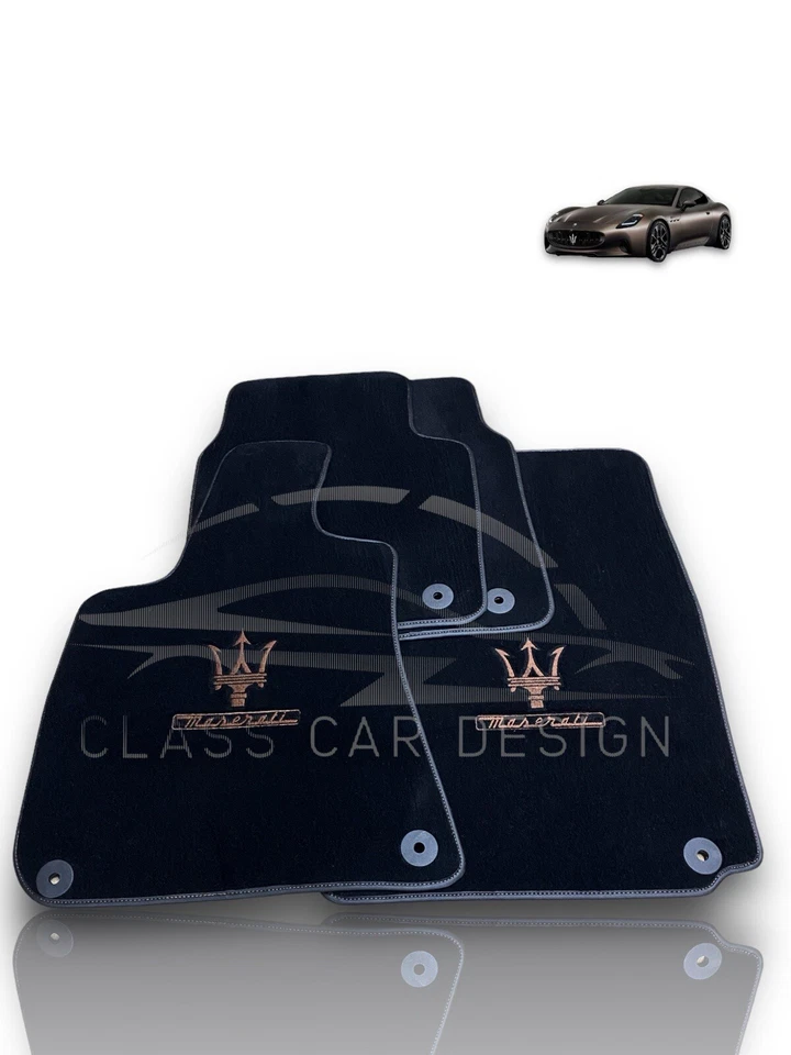 Alfombrillas para Maserati Ghibli Levante Quattroporte Granturismo Grecale MC20 Foto 4 de 4