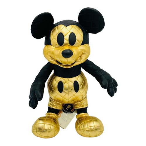 Disney Mickey Mouse Memories Plush 8/12 October 2018 Gold 16” Tall NEW